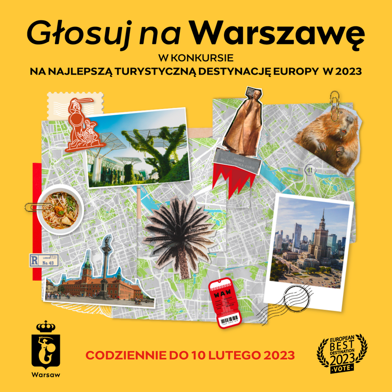 Głosujemy na Warszawę!